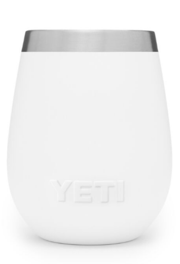 Yeti wine tumbler 10 oz white