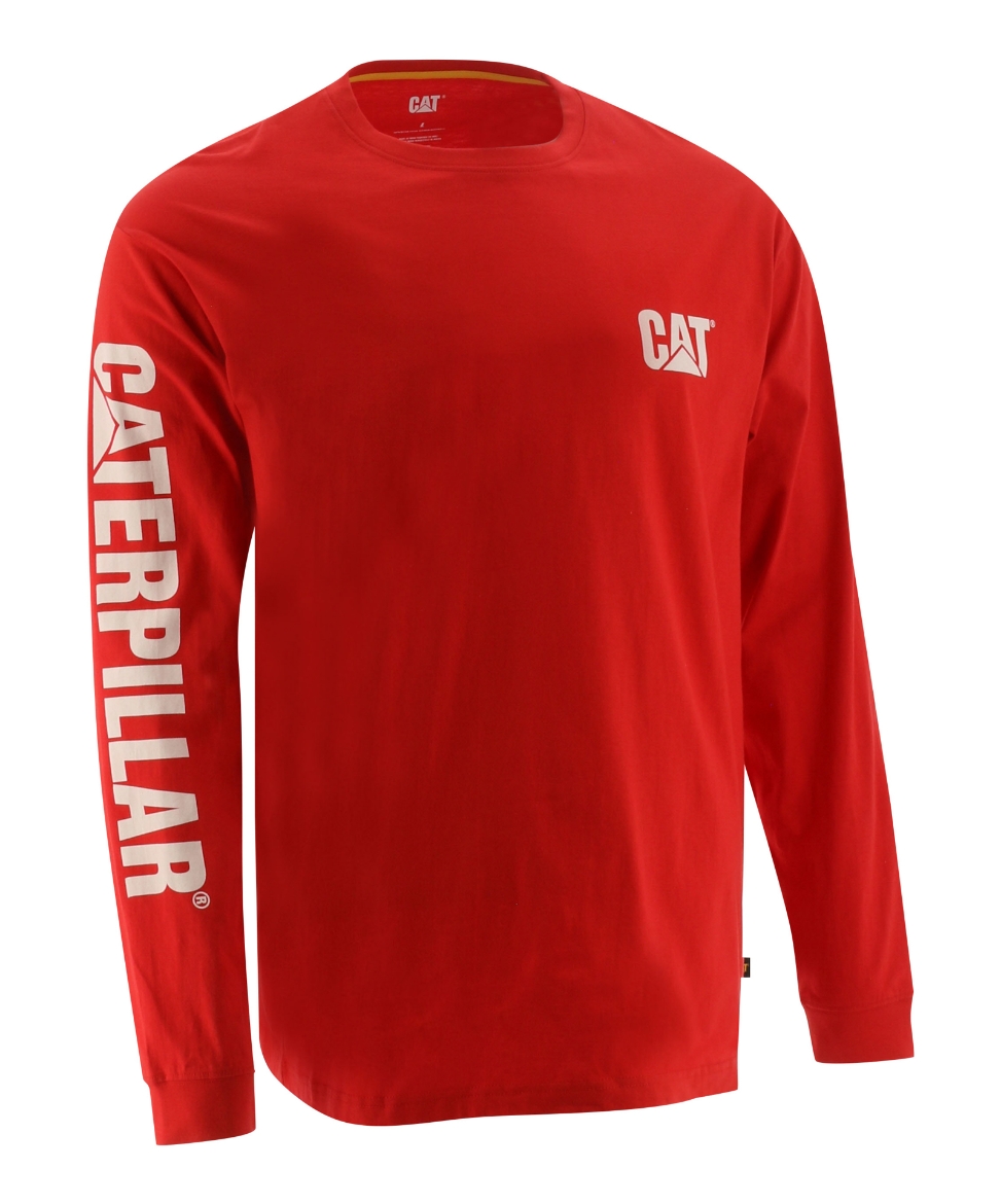 Picture of Trademark Banner L/S Tee Laser Red