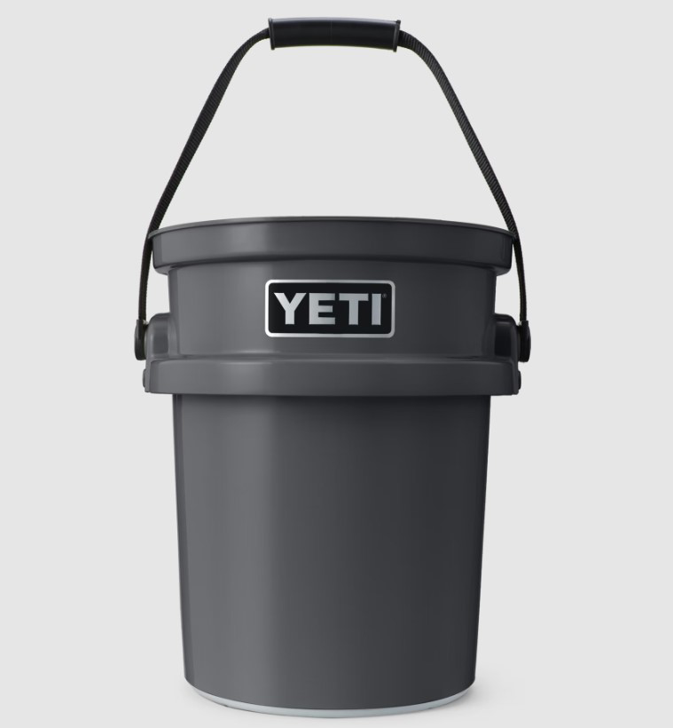 YETI LoadOut 5-Gallon Bucket, Charcoal at