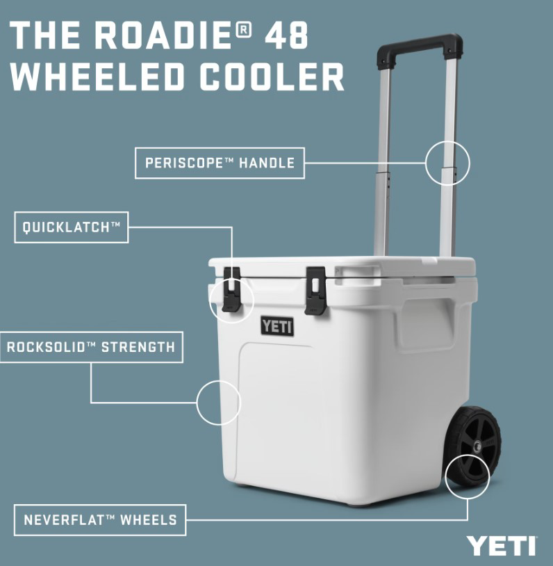 Ring Power CAT Retail Store. Yeti Roadie 48 Wheeled Cooler