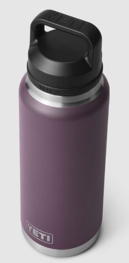 YETI Rambler 36 Oz Water Bottle with Chug Cap in Charcoal