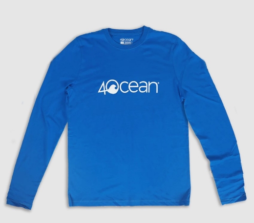 Picture of 4Ocean Logo Long Sleeve T-Shirt