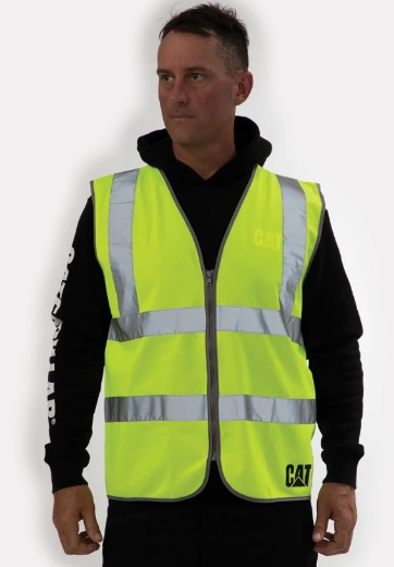 Picture of MEN'S HI-VIS ZIP SAFETY VEST