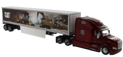 Picture of 1:50 Peterbilt 579 Sleeper Cab with Cat® Mural Trailers