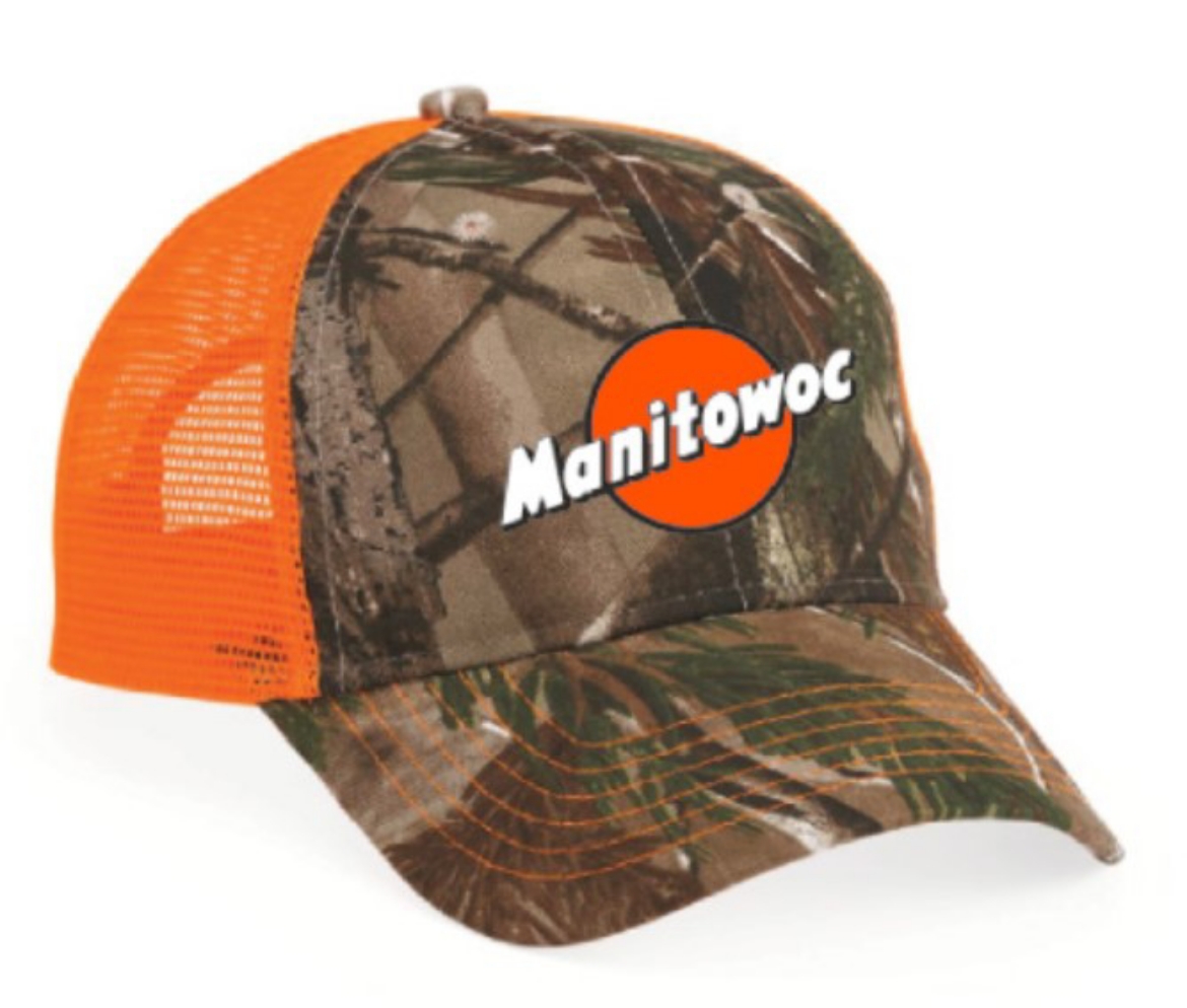 Picture of CAMO MESH BACK CAP TRADITIONAL LOGO
