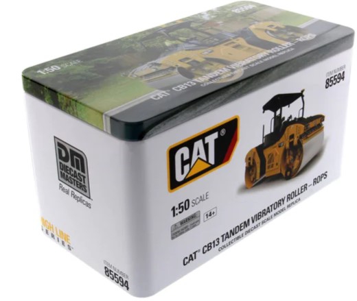 Picture of 1:50 Cat® CB-13 Tandem Vibratory Roller with ROPS