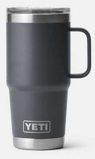 Yeti Rambler 20oz Travel Mug with Strong Hold Lid Tumbler 