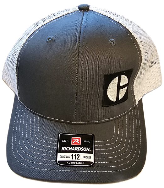 Ring Power CAT Retail Store. CHARCOAL / WHITE BLOCK C RING POWER HAT