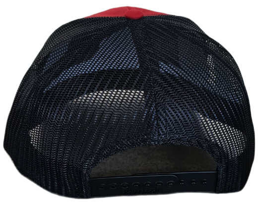 Picture of Richardson 112 Trucker Red/Black Mesh