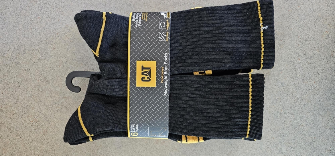 Picture of 6 Pack Performance Midweight Boot Socks