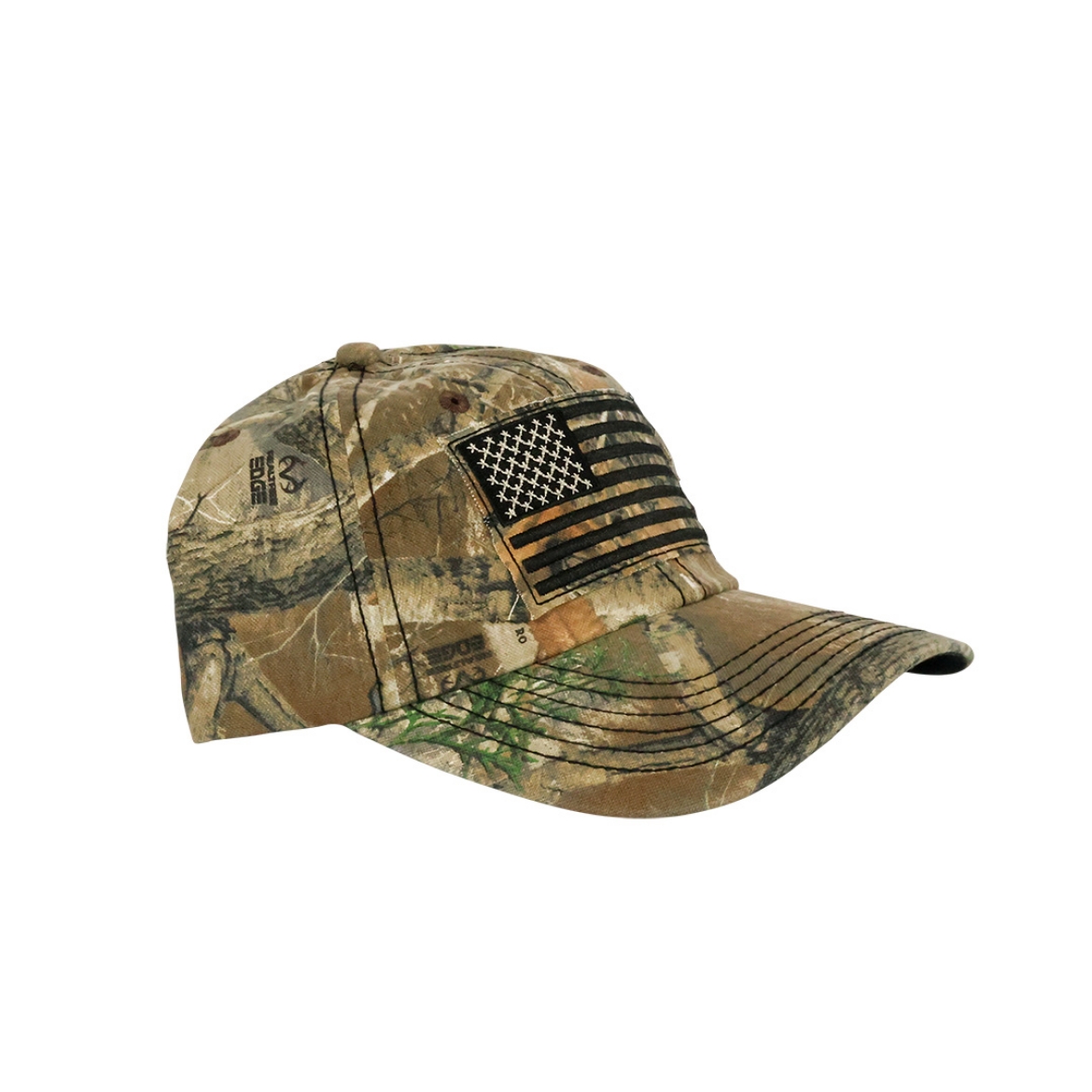 Picture of Camo Distressed Flag Hat 