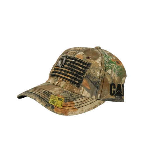 Picture of Camo Distressed Flag Hat 