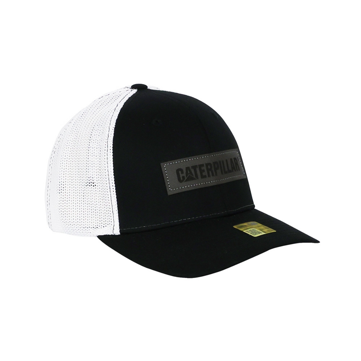 Picture of Black Leather Patch Hat