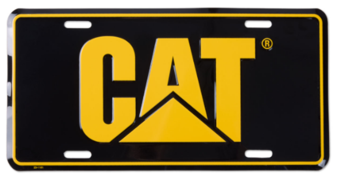 Picture of Cat License Plate